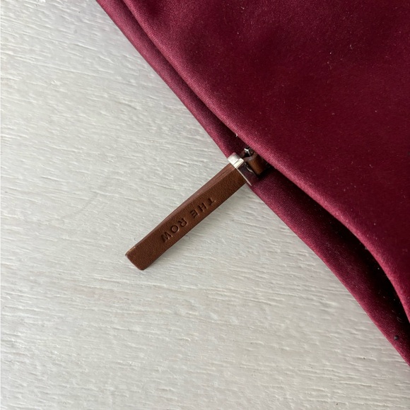 The Row Burgundy Silk Medicine Pouch - Picture 11 of 11